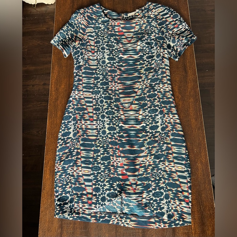 Lush brand dress w/shoulder pads, sz L